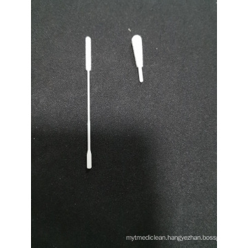 Nasal specimen collection flocked swab